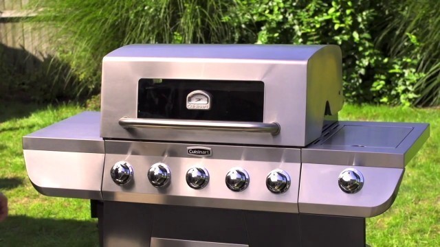 '3 in 1 Stainless Five Burner Gas Grill'