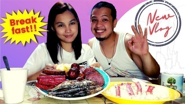 'MUKBANG#2 | PINOY BREAKFAST | CLASSIC FILIPINO ALMUSAL | PINOY FOOD MUKBANG |COLLAB DISKARTENG BASIC'