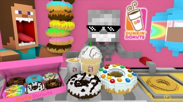 'Monster School: WORK AT DUNKIN\' DONUTS PLACE! 