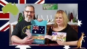 'AMERICANS TRY AUSTRALIAN SNACK CRATE ( AUSTRALIAN SNACKCRATE REVIEW)'