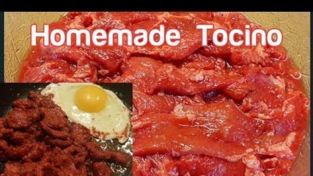 'Homemade Pork Tocino | Tocino | filipino breakfast | pang negosyo | Pork Tocino | Panlasang Pinoy'