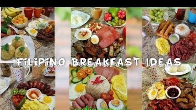 'Filipino Breakfast Ideas / Pinoy Almusal Part 1'