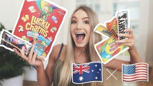 'Australian/ British Girl Trying American Candy! 