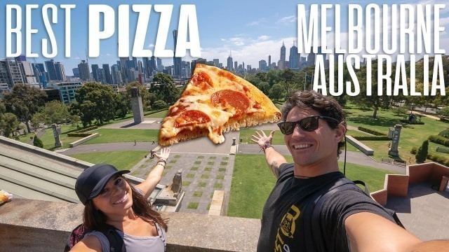 'AMERICANS TRY MELBOURNE\'S BEST PIZZA - Australia Pizza Tour'