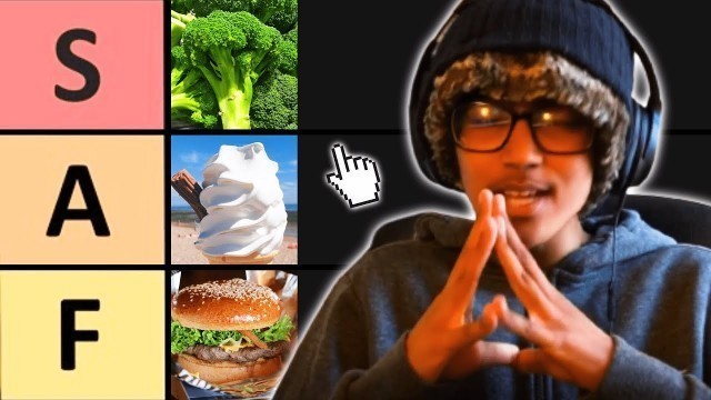 'The Greatest Food Tier List In All Of History'