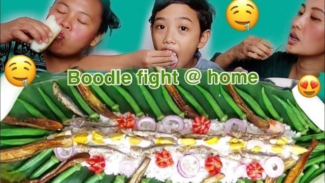 'ASMR FILIPINO BREAKFAST | BOODLE FIGHT | MUKBANG'