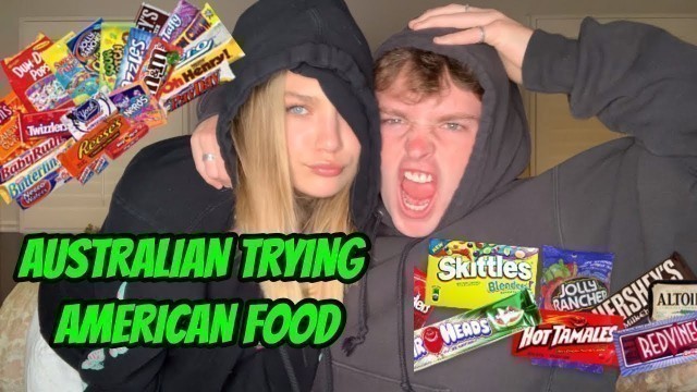 'australian trying american food // with maddie ziegler'