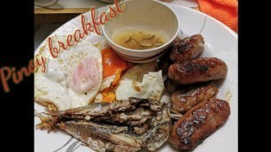 'Simple PINOY BREAKFAST | sarap nito guys | 22nd'