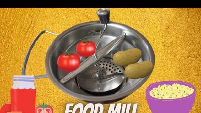 'STAINLESS STILL FOOD MILL UNBOXING: HOW TO DEMO/REVIEW'