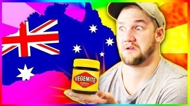 'American trying Australian Food for the FIRST TIME!'