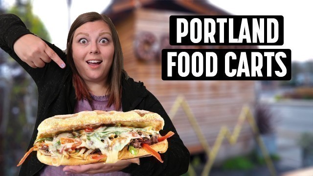 'Portland Food Tour... BUT It\'s All Food Trucks (Famous Portland Food Carts)'