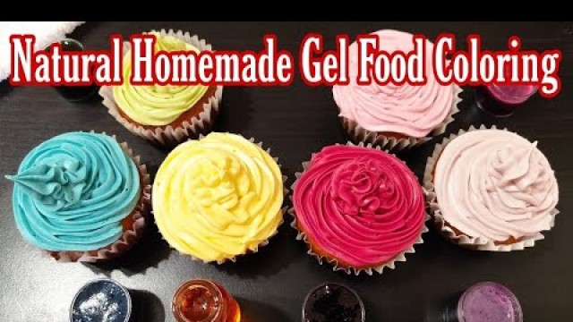 'Homemade natural food coloring | How to make natural food color at home | Organic natural food color'