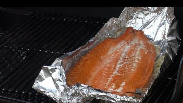 'Smoked Salmon Recipe, Genesis II E-310 Propane Gas Grill, iGrill 3'