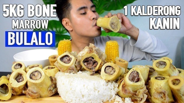 'BONE MARROW BULALO | PINOY MUKBANG | FILIPINO FOOD'