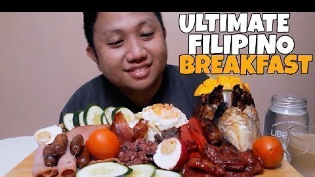 'ULTIMATE FILIPINO BREAKFAST | FILIPINO FOOD | MUKBANG PHILIPPINES | COLLAB @Nicolai Fernandez VLOGS'