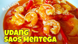 'Udang Saos Mentega | resep udang goreng mentega | udang'