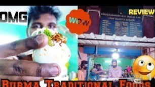 'Burma Traditional Foods | SureshKannan| Atho Shop | Tamil vlog | Chennai Street Foods |foodreview'