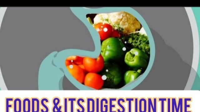 'How long does food stay in your stomach/foods & its Digestion time|Wao Family|'