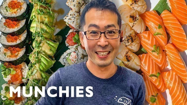 'The Chef Serving Top Tier Sushi Out of a Food Truck | Street Food Icons'