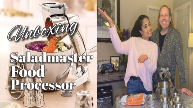 'SALADMASTER FOOD PROCESSOR UNBOXING & DEMO| TITANIUM COOKWARE| BEST NONSTICK COOKWARE ||VLOG#60||'