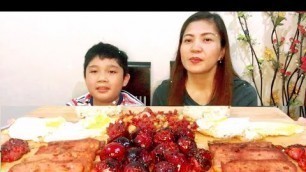 'EAT BREAKFAST WITH US | PINOY BREAKFAST | Ethan Andy and Family'