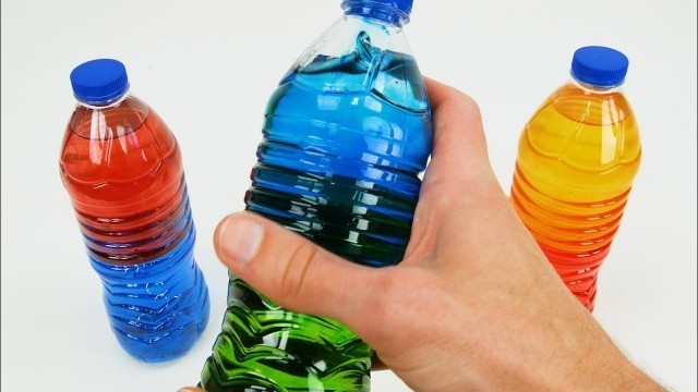 'Fun Experiment for Kids - Color Changing Sensory Bottles DIY Project!'