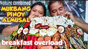 'SUPER PINOY BREAKFAST. PINOY ALMUSAL MUKBANG. FILIPINO ALMUSAL OVERLOAD.FILIPINO FOOD LUTONG PINOY'