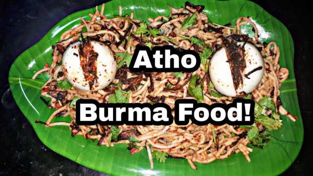 'Atho | Burma Food | அத்தோ | Burmese Food | Atho Recipe Tamil | Zuha Kitchen'