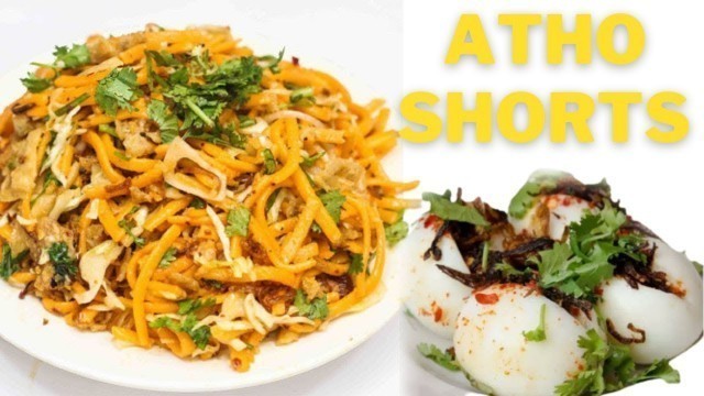 'Atho and Masala Egg l Chennai Parrys l Street Food l Burma Food l Tamil l 7:30 l #shorts #Streetfood'