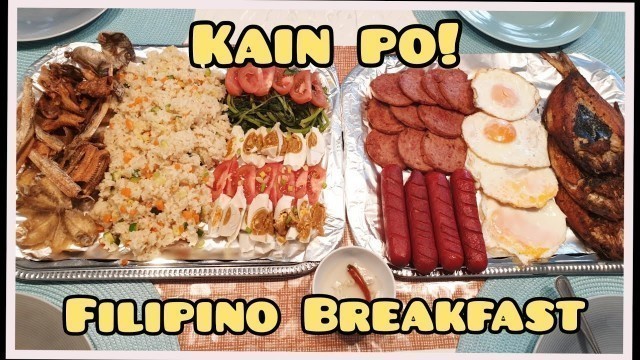 'Filipino Food Breakfast Mukbang | Pinoy Family in Vienna, Austria'