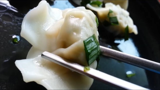 'Korean Food #32-1 Mulmandu(물만두)'