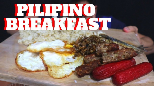 'PILIPINO ALMUSAL (PINOY BREAKFAST MUKBANG)'