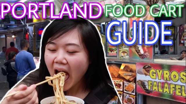 'ULTIMATE Portland Food Cart Tour: Noodles, Paella, and more (Portland Food Guide)'