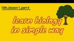 '10th biology 1.Nutrition- food supplying system,part-4'