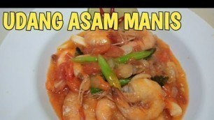 'Resep Udang Asam Manis'