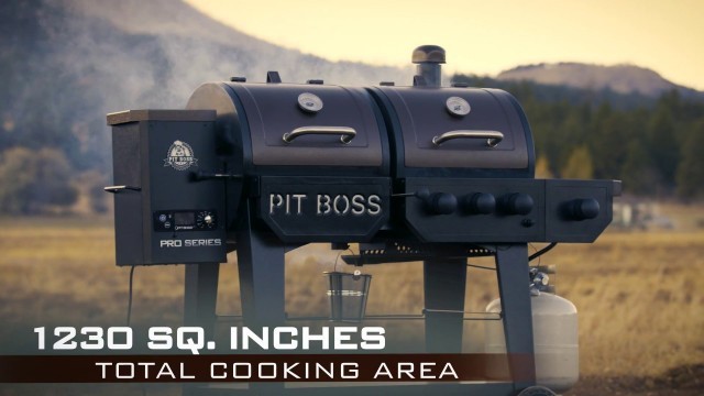 'The Pit Boss Pro Series Combo Grill, exclusively at Lowe\'s'