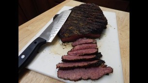 'Smoked Corned Beef On The Weber  Grill | How To Make Pastrami'