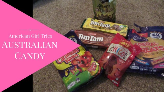 'American Girl Tries Australian Candy'