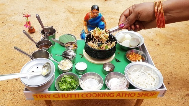 'Atho Recipe ||Burma Food Atho||Miniature Cooking||EP#89||Tiny Chutti Cooking'