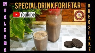 'Oreo Shake Recipe