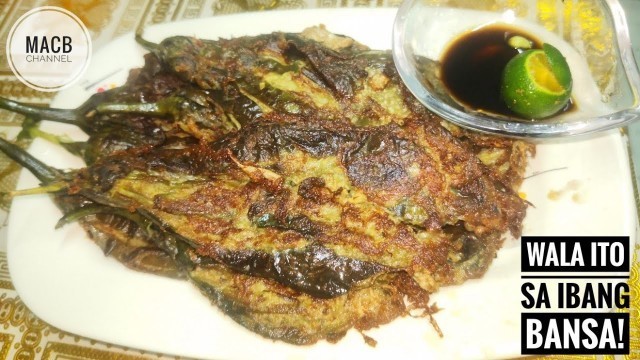 'SIMPLE BREAKFAST FOOD OF PINOY, ABSENCE IN FOREIGN COUNTRY | FRIED EGGPLANT | MACB CHANNEL'