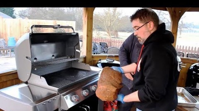 'Preparing And Cooking Brisket on Both Weber® Gas & Traeger Pellet BBQs'