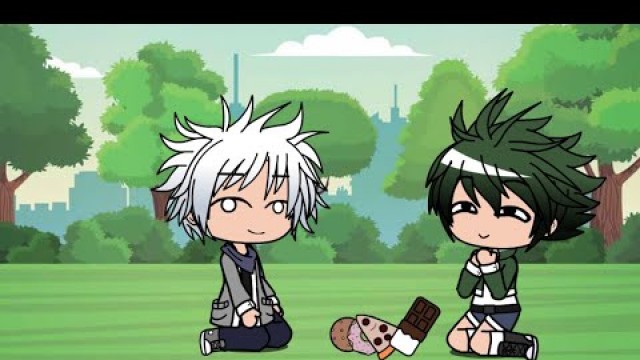 'Killua and Gon Food Fight'