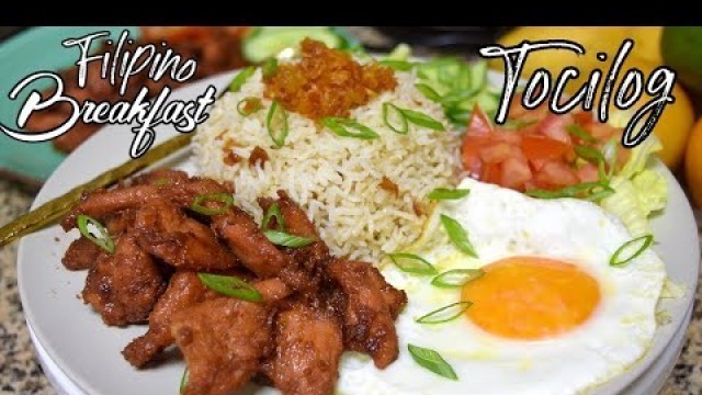 'TOCILOG | PINOY BREAKFAST | HOMEMADE TOCINO USING ONLY INGREDIENTS AVAILABLE AT HOME | BITES OF YUM'