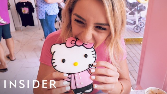 'People Are Lining Up At Hello Kitty’s New Café In California'