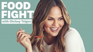 'Chrissy Teigen Tries Insane Chip Flavors | Food Fight | Women\'s Health'