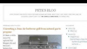 'Can My Jenn-Air Gas Grill Be Converted Into A Smoker?'