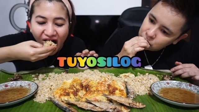 'TUYO + SINANGAG + ITLOG = TUYOSILOG | PINOY BREAKFAST | CindyKate MUKBANG'