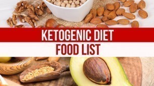 'The ULTIMATE KETO Diet Food List Shopping Guide'