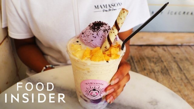 'Ube Ice Cream Tops This Popular Filipino Dessert'